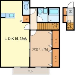 マイシティ上小町IIの物件間取画像