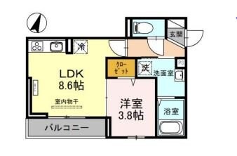 ディール北浦和IIの物件間取画像