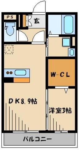 トレビナ与野本町の物件間取画像