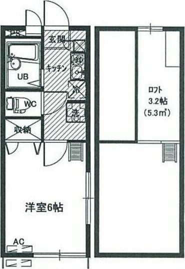 メインシティガーデンイーストの物件間取画像