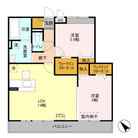 フォレスト神明の物件間取画像