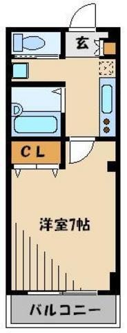 クラフト新都心マンションの物件間取画像