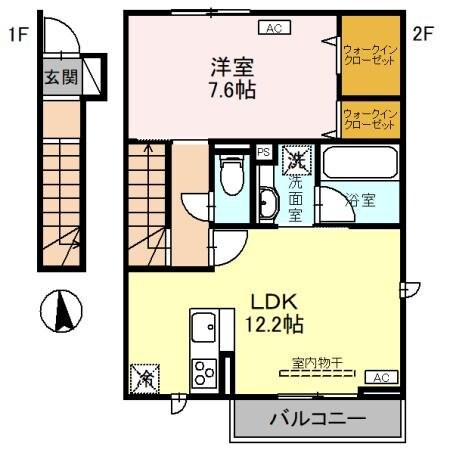 樹翠庵　弐番館の物件間取画像