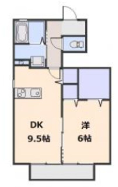 イーストパークＵＲＡＷＡ2の物件間取画像