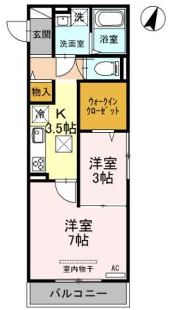 ルシエール氷川の物件間取画像