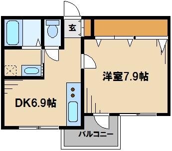 ボヌールＣ棟　９１３７１７の物件間取画像