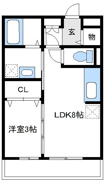 物件間取画像
