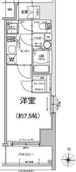 エスリード泉プライムの物件間取画像