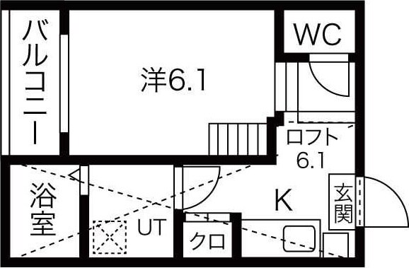 アーバンリュクスの物件間取画像