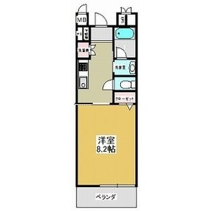 セレニティー金山の物件間取画像