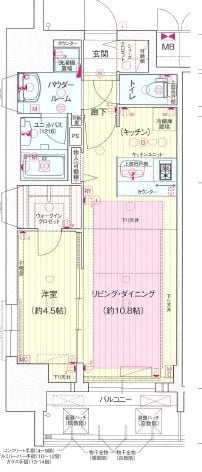 プレサンス新栄町ギャラントの物件間取画像