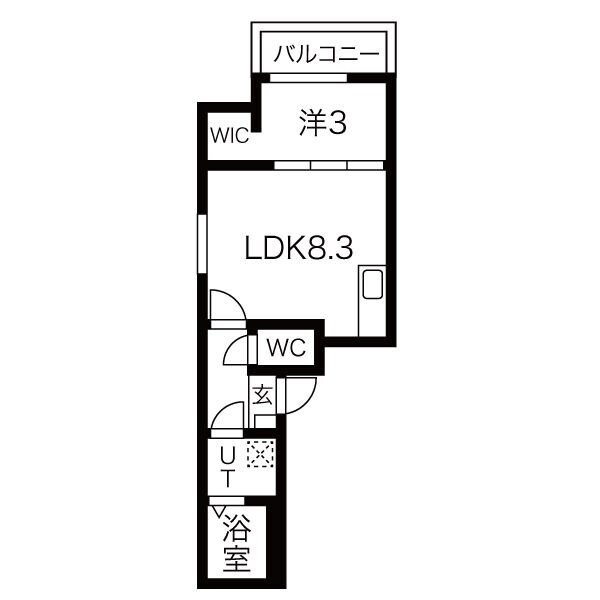 MOVE岩塚の物件間取画像