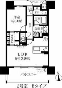 グランパセオ名駅那古野の物件間取画像