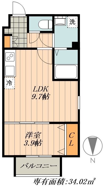 ＨＡＲＵＫＡＺ中村公園の物件間取画像