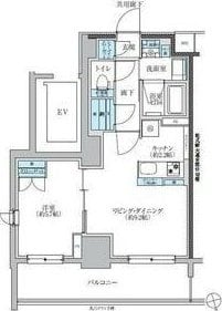 TENAS池下の物件間取画像