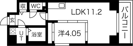 S-FORT北千種の物件間取画像