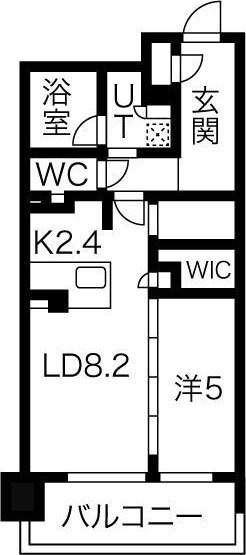 ローレルアイ名駅東の物件間取画像