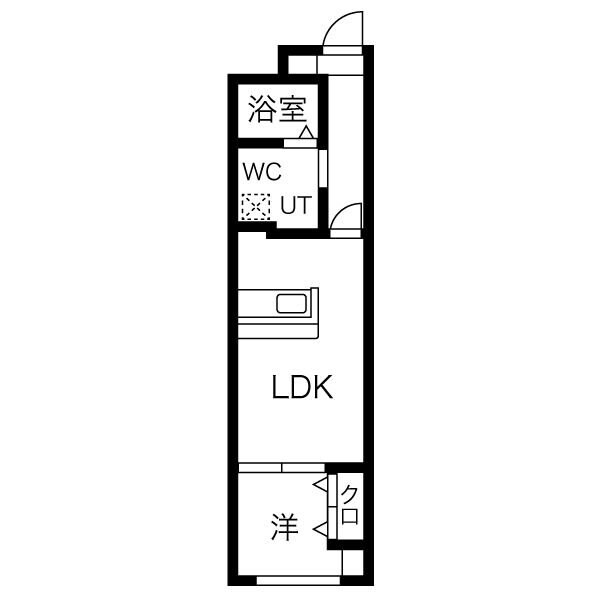 LeGioie太閤通駅2(レジョイエ)の物件間取画像