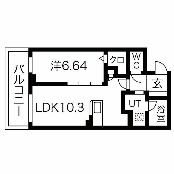 JMFレジデンス名駅南の物件間取画像