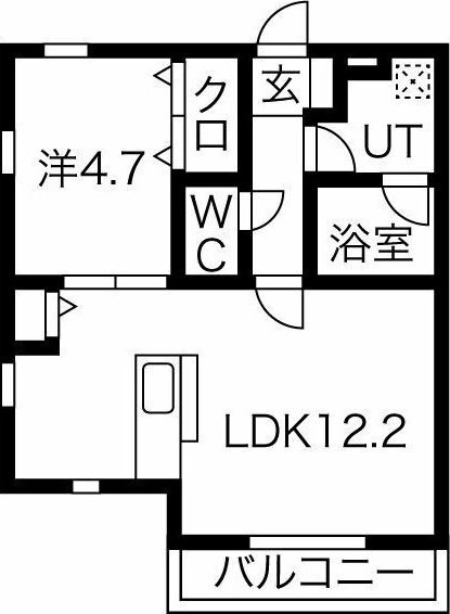 イル・カーサNagaosaの物件間取画像