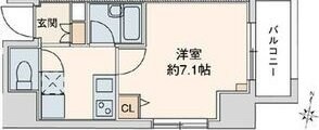 スペーシア堀田の物件間取画像