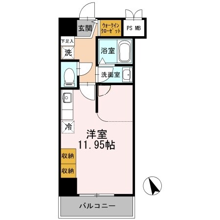 クリサスレジデンス枇杷島の物件間取画像