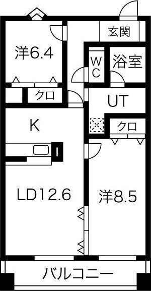 オベリスク寿の物件間取画像