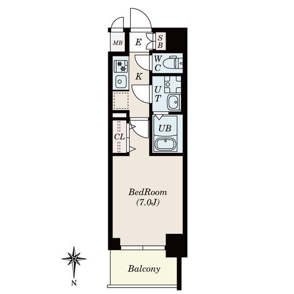 S-RESIDENCE名駅NorthIIの物件間取画像