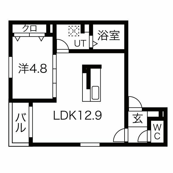 TRY II 柳川の物件間取画像