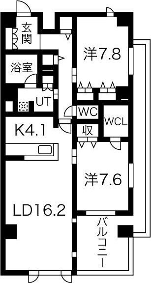 COULEURS HILLS(クルールヒルズ)の物件間取画像