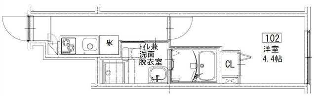 ソルナクレイシア西荻窪IIの物件間取画像