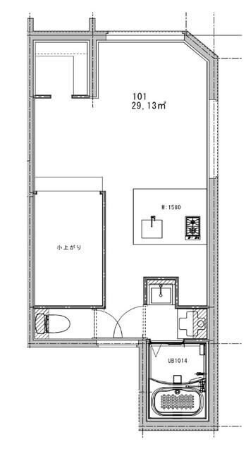 クレドコート西荻窪の物件間取画像