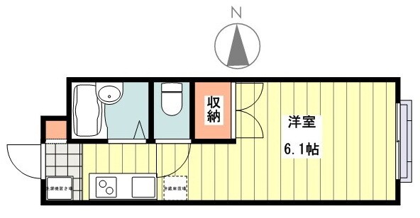 エステート富士見ヶ丘の物件間取画像