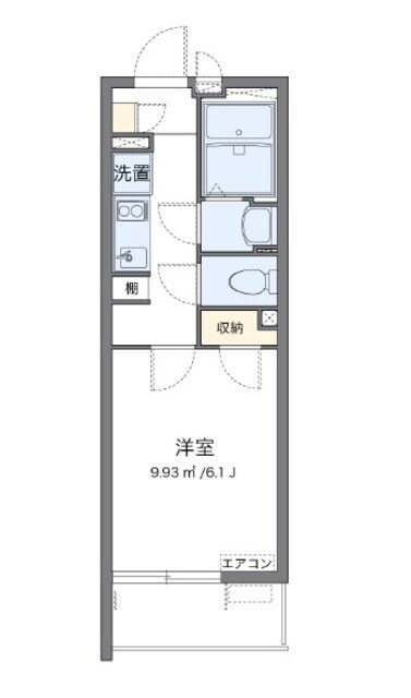 クレイノル　ディネの物件間取画像