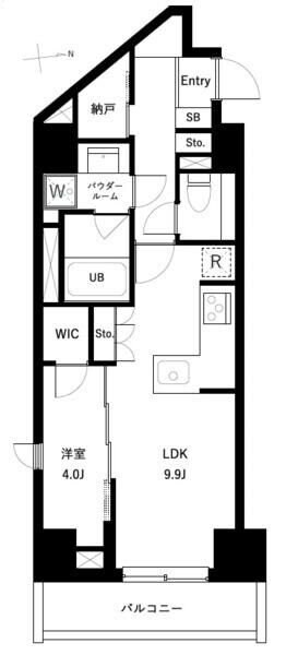 アーバンパーク高井戸の物件間取画像