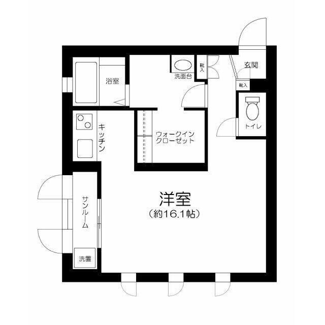 Ｋ２の物件間取画像