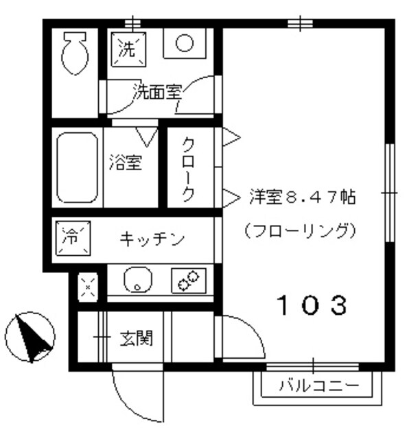 リーヴァの物件間取画像