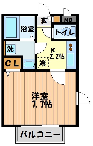 コート浜田山の物件間取画像