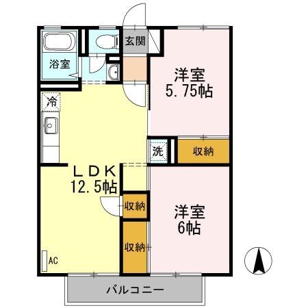 アーバンテラスの物件間取画像