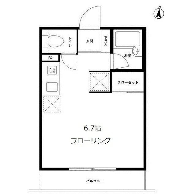 メゾンアイズの物件間取画像