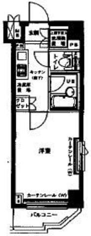 ルーブル上鷺宮弐番館の物件間取画像