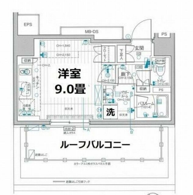 デュオステージ新高円寺の物件間取画像