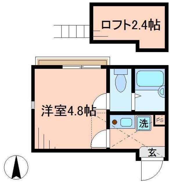 イル豊島園駅前の物件間取画像