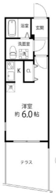 Ｂｒａｎｃｈｅ中野本町の物件間取画像