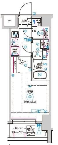 セジョリ高井戸IIの物件間取画像