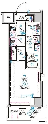 セジョリ高井戸IIの物件間取画像