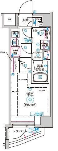 セジョリ高井戸IIの物件間取画像