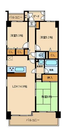 フィオーレの物件間取画像