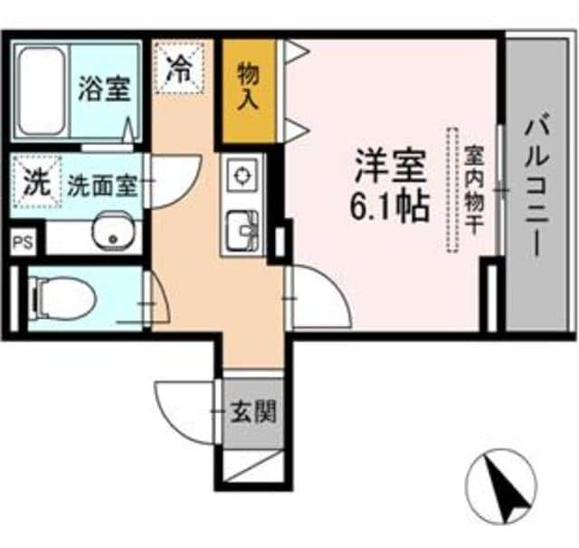 グレースマルニIIの物件間取画像