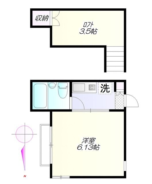 ベレーザヨシダの物件間取画像